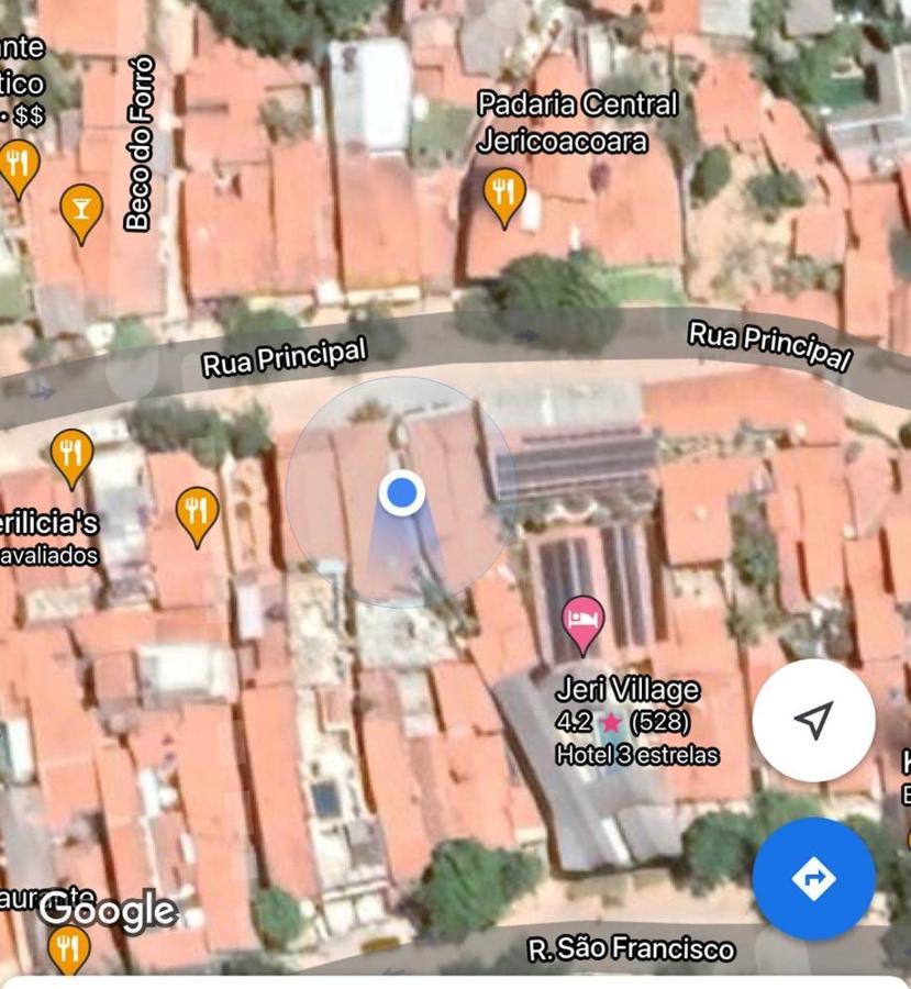 ז'יז'וקה דה ז'ריקואקוארה Suites Central Jeri מראה חיצוני תמונה